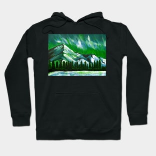 Twilight nightsky and mountain range - Beautiful Hoodie